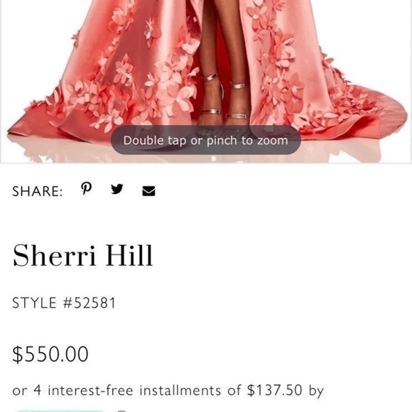 Sherri Hill Prom Dress (READ DESCRIPTION: ALTERED) - Picture 2 of 12
